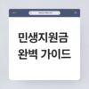 민생지원금