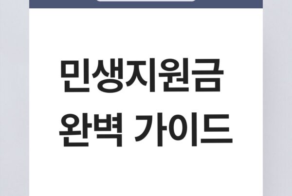 민생지원금
